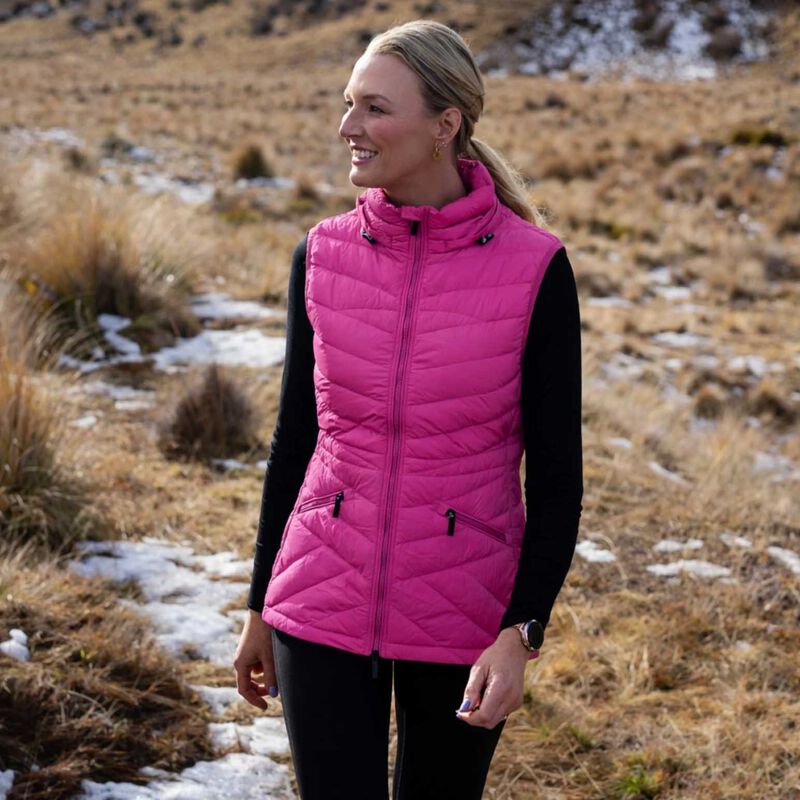Moke Mary-Claire Packable Down Vest image number 1